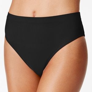 NWOT Gottex High-Waist Bikini Bottom Solid Black